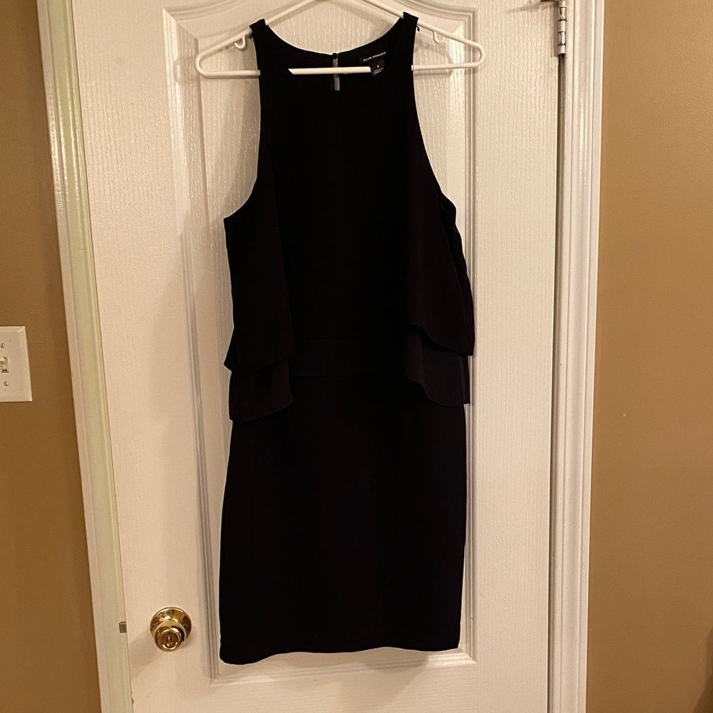 Club Monaco Elegant Black Sleeveless Dress